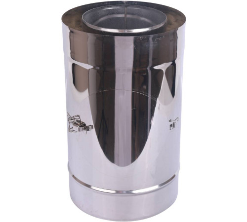 Труба дымохода Jeremias ДКВ 250 мм с лючком ревизии D 150 мм ДКВ68 150