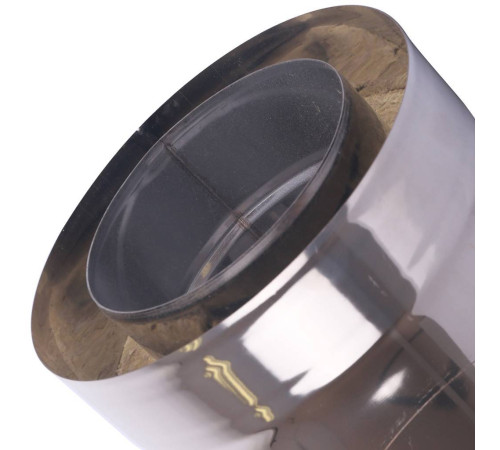 Труба дымохода Jeremias ДКВ 250 мм с лючком ревизии D 150 мм ДКВ68 150