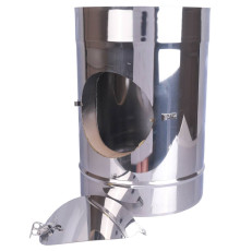 Труба дымоходная Jeremias ДКВ 180 мм 250 мм с лючком ревизии ДКВ68 180