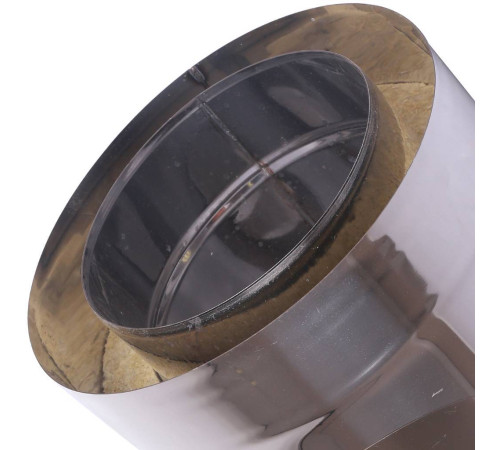 Труба дымоходная Jeremias ДКВ 180 мм 250 мм с лючком ревизии ДКВ68 180