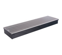 Конвектор внутрипольный STOUT SCN 80x240x2800 мм с роликовой решёткой SCN-1100-0824280