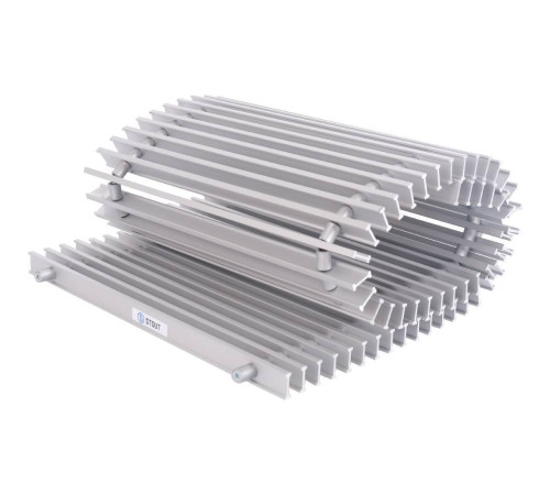 Конвектор внутрипольный STOUT SCN 80х300х800 мм с роликовой решёткой SCN-1100-0830080