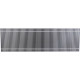 Конвектор внутрипольный STOUT SCN 80x300x1000 мм с роликовой решёткой SCN-1100-0830100