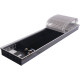 Конвектор внутрипольный STOUT SCN 80x300x1200 мм с роликовой решёткой SCN-1100-0830120