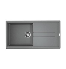 Кухонная мойка Omoikiri Tedori 100-GR Tetogranit 100x51 см Leningrad Grey 4993567