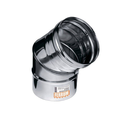 Колено Ferrum 135° AISI 430 0.5 мм Ф135 мм Аf2307