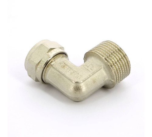 Угол обжимной никелированный Tiemme 16х3/4 наружная резьба 1600066