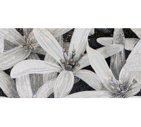 Декор Ceramica Classic April 2 чёрный 25х50 см 04-01-1-10-05-04-216-2