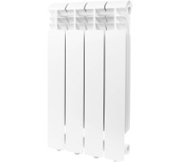 Радиатор алюминиевый Global ISEO 500 4 секции боковое подключение RAL 9010 IS05001004