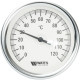 Термометр биметаллический Watts F+R801 с погружной гильзой 100 мм 10005950
