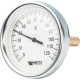 Термометр биметаллический Watts F+R801 с погружной гильзой 100 мм 10005950