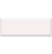 Плитка настенная Kerama Marazzi Вилланелла белая грань 15х40 см 15075