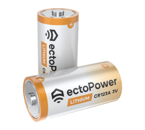 Батарейка литиевая ectoControl CR123A запасная для датчиков ES-BACA-01