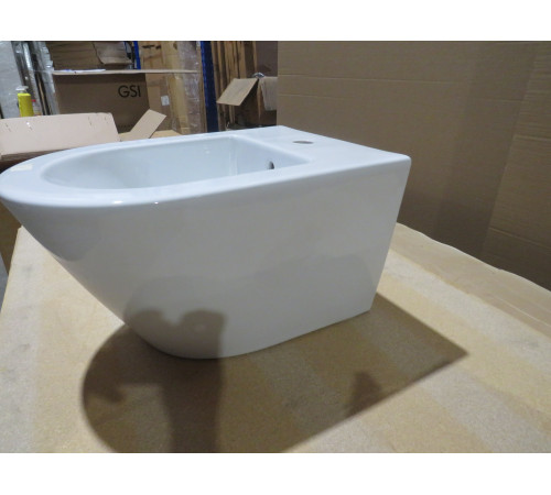 Биде подвесное GSI Kube X 500x360 мм с отверстием под смеситель без крепежа 9464111