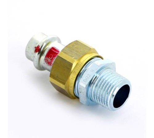 Муфта пресс-НР разъемная Viega Prestabo 15x1/2 оцинкованная сталь 559243