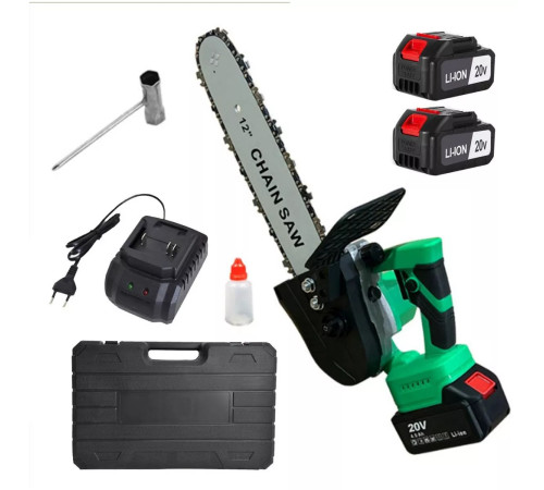 Пила цепная аккумуляторная Zitrek GreenSaw 20 PRO 20 В 2x4.0 Ач 063-4073