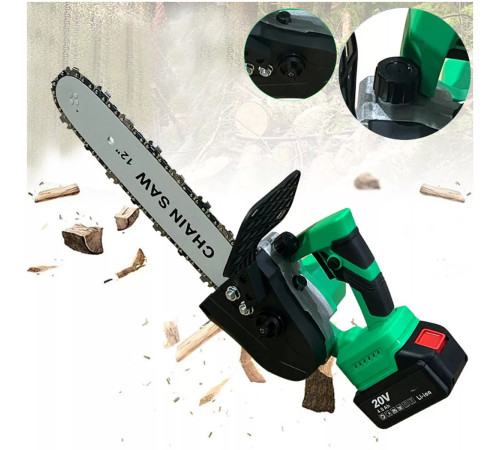 Пила цепная аккумуляторная Zitrek GreenSaw 20 PRO 20 В 2x4.0 Ач 063-4073