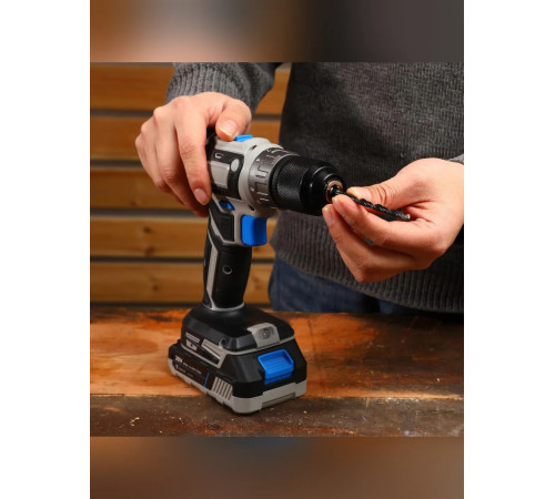 Дрель-шуруповерт аккумуляторная DEKO DKCD20-Li SET1 20 В 2x3.0 Ач 083-1117