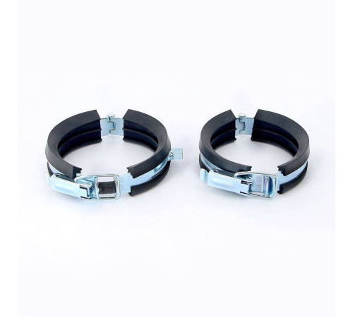 Хомут канализационный REHAU RAUPIANO PLUS шумопоглощающий на защелке 110 мм M8/M10 (2 шт) 122014