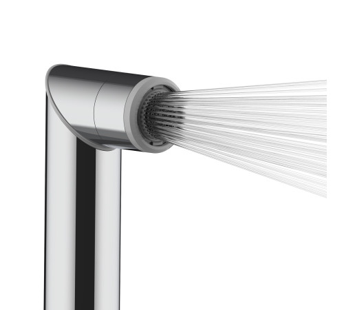 Душевой комплект Bossini PLY с ручным душем, держателем и шлангом, хром CE3014C.030