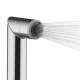 Душевой комплект Bossini PLY с ручным душем, держателем и шлангом, хром CE3014C.030