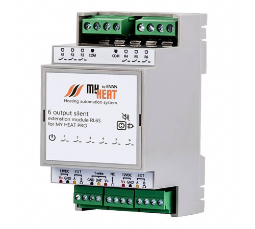 Блок расширения симисторный MyHeat RL6S
