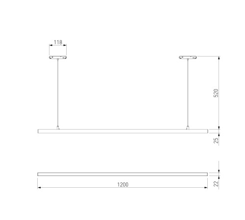 Slim Magnetic Трековый светильник 40W 4000K Milo чёрный 85106/01 85106/01