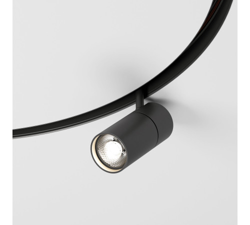 Slim Magnetic Трековый светильник для радиусного шинопровода 12W 4200K Comfi чёрный Ø 800мм 85188/01