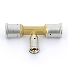 Тройник пресс HENCO 26х16х26 мм 10P-261626