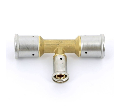 Тройник пресс HENCO 26х16х26 мм 10P-261626