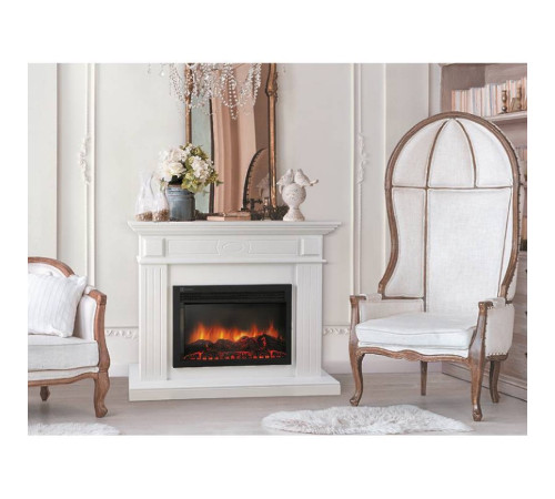 Каминокомплект Electrolux Bianco 30 шпон беленый дуб с очагом EFP/P-3020LS N 1748155