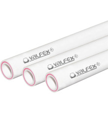 Труба полипропиленовая VALFEX армированная стекловолокном SDR 6 PN25 25x4.2 мм 2 м 1294155