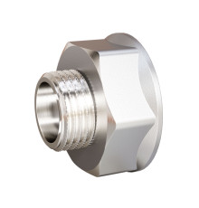 Переходник LD Pride DN40х32 1 1/2 ВР х 1 1/4 НР латунный никелированный с биркой НС-1767044