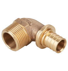Угольник-переходник Gappo бронзовый 32-R 3/4 наружная резьба G2312.3205