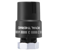 Термоголовка жидкостная Royal Thermo M30x1.5 черная 1488979