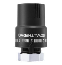 Термоголовка жидкостная Royal Thermo M30x1.5 черная 1488979