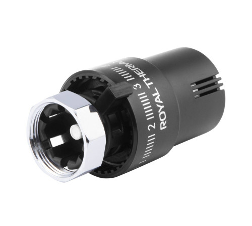 Термоголовка жидкостная Royal Thermo M30x1.5 черная 1488979