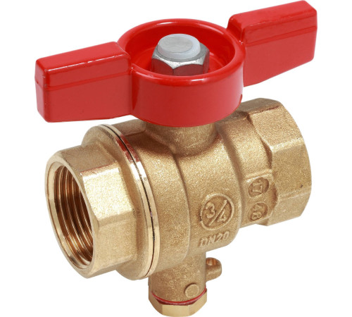 Кран шаровой Giacomini 1/2 ВВ для зонда R250DX003