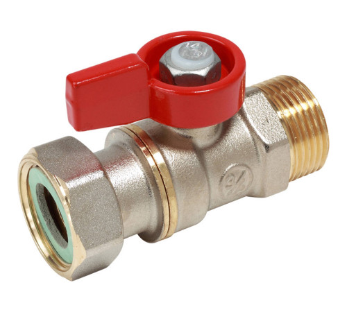 Кран шаровой Giacomini R254P для котлов и счетчиков 1/2 НР x 1/2 накидная гайка R254PX012