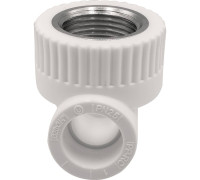 Тройник комбинированный THERMOLIGHT PP-R 20х3/4х20 мм ВР белый НС-1620585