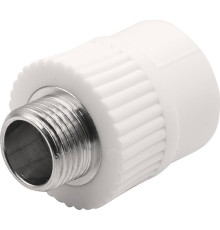 Муфта комбинированная Thermolight PP-R 25x1/2 НР белая 1620508