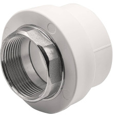 Муфта комбинированная Thermolight PP-R 50x1 1/2 ВР под ключ белая 1620504