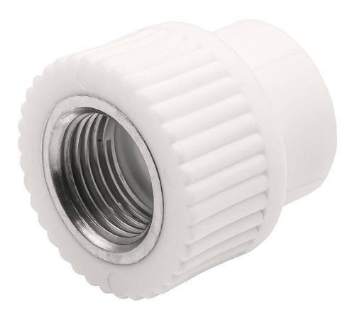 Муфта комбинированная Thermolight PP-R 20x1/2 ВР белая 1620496