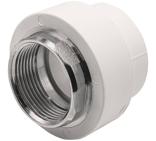 Муфта комбинированная Thermolight PP-R 40x1 1/4 ВР под ключ белая 1620503