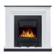 Каминокомплект Firelight Grado Classic с очагом Electrolux EFP/P-1020LS белый/черный НС-1589804