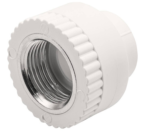Муфта комбинированная Thermolight PP-R 20x3/4 ВР белая 1620497