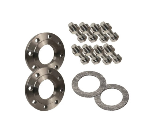 Комплект ответных фланцев LD Ду 125 Ру 16 сталь 20 с прокладками и крепежом 1543524