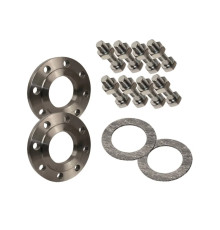 Комплект ответных фланцев LD Ду 150 Ру 16 сталь 20 с прокладками и крепежом 1543525