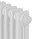 Трубчатый радиатор Royal Thermo Insignia VC2180 14 секций нижнее подключение RAL 9016 НС-1631222