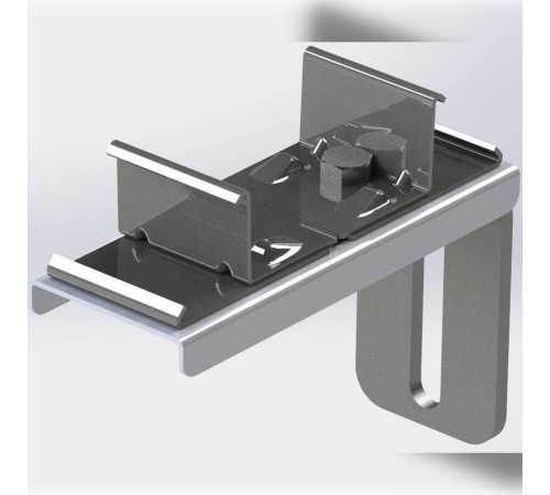 Крепление двойное ХОММЕТ для монтажного профиля 9030011